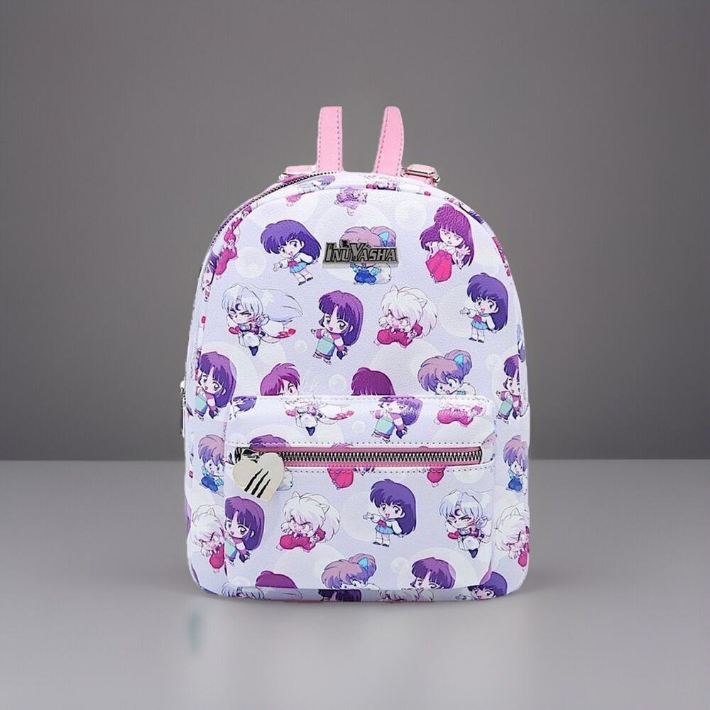 RARE Anime InuYasha Chibi Time Travel Mini Backpack Bioworld So Unique NWT